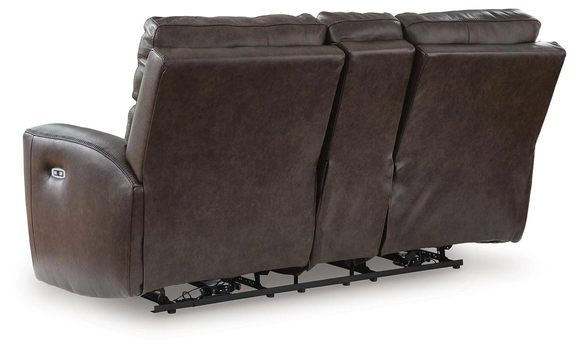 Five Star Furniture - Crossplex Power Reclining Loveseat with Console