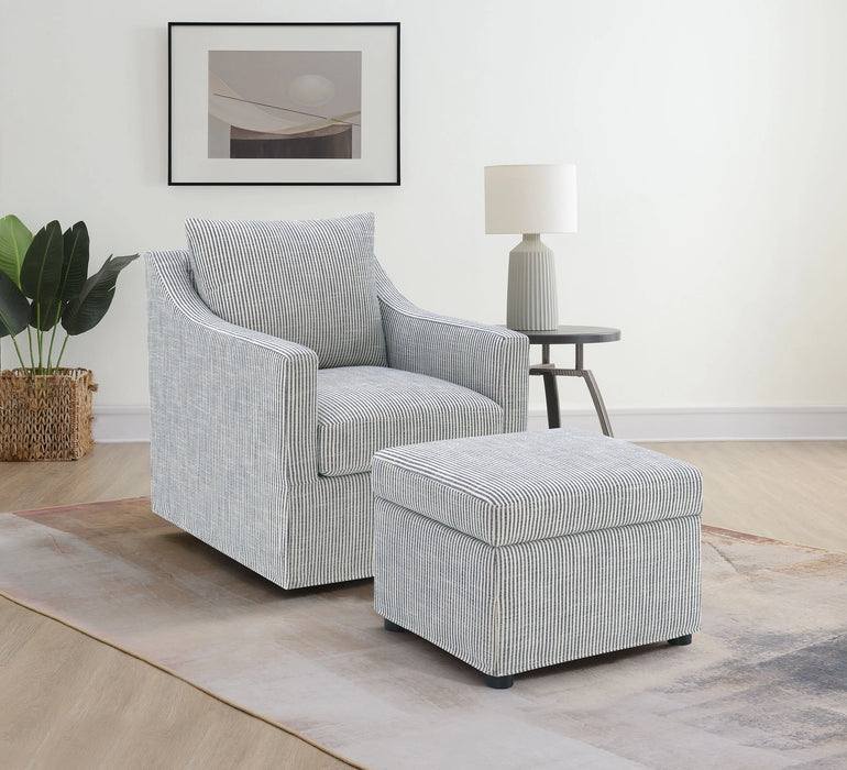 Five Star Furniture - Winter Swivel Accent Chair