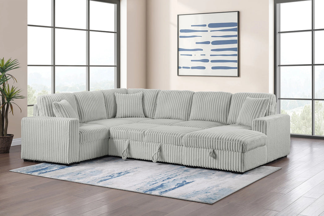 Five Star Furniture - Devonshire Pull-Out Sleeper Sectional Sofa