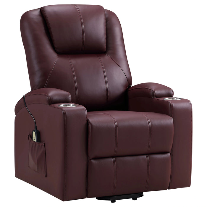 Five Star Furniture - Armstrong Power Lift Massage Recliner