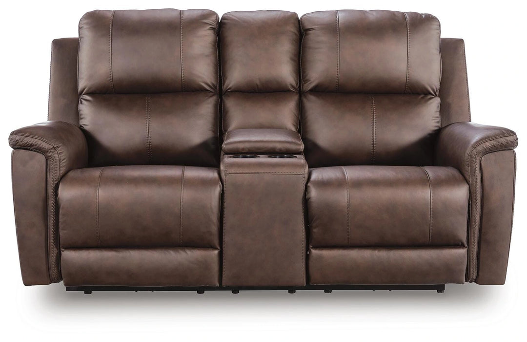 Five Star Furniture - Bleckley Power Reclining Loveseat with Console