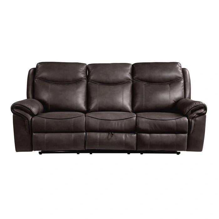 Five Star Furniture - Aram Double Glider Reclining Sofa in Brown 8206BRW-3
