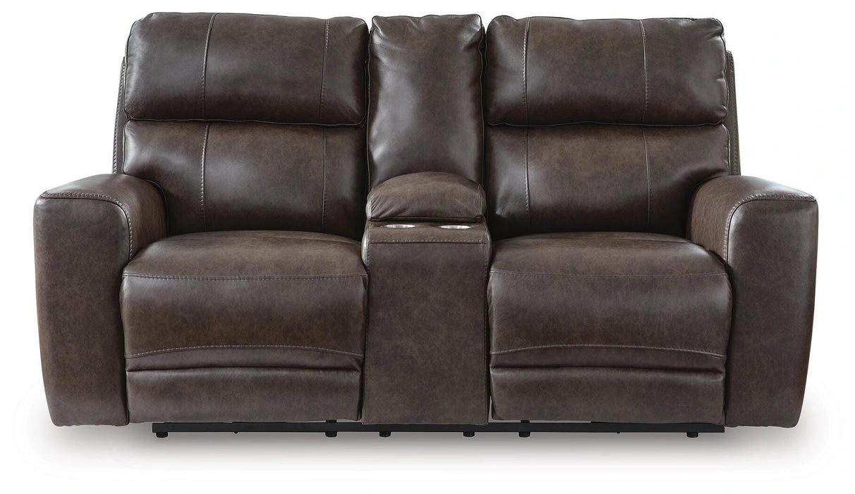 Five Star Furniture - Crossplex Power Reclining Loveseat with Console