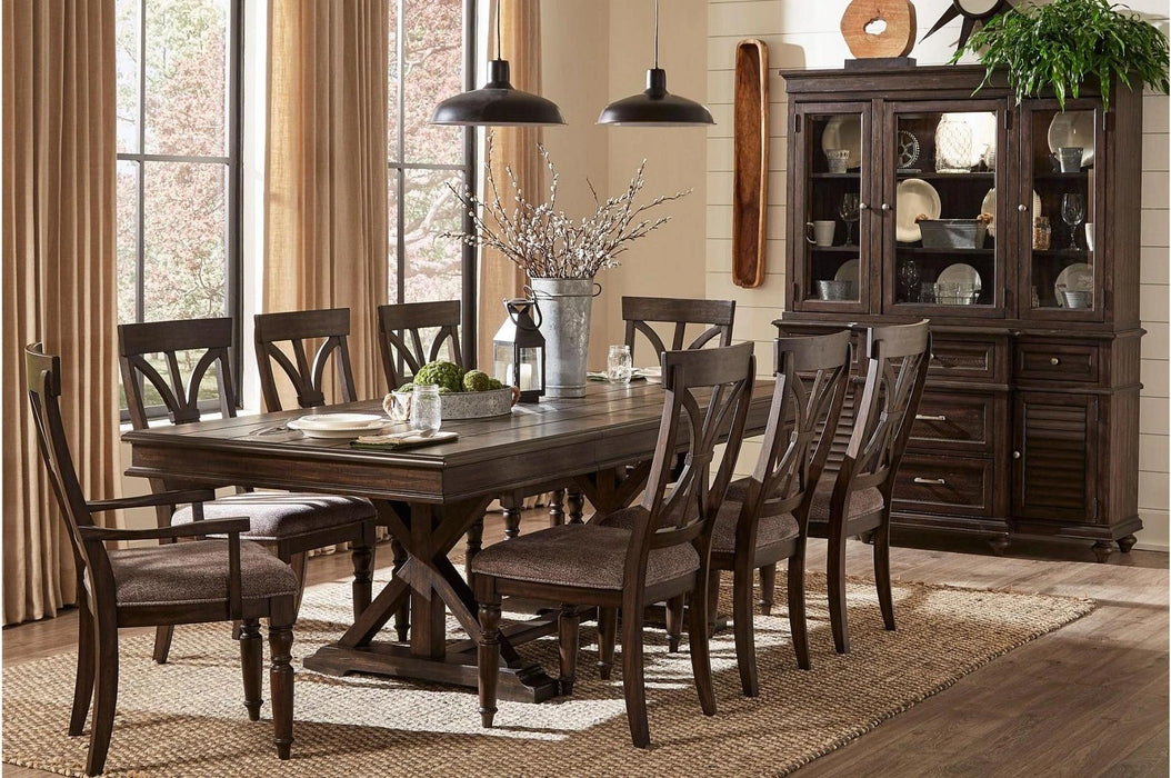 Five Star Furniture - Cardano Dining Table in Charcoal 1689-96*