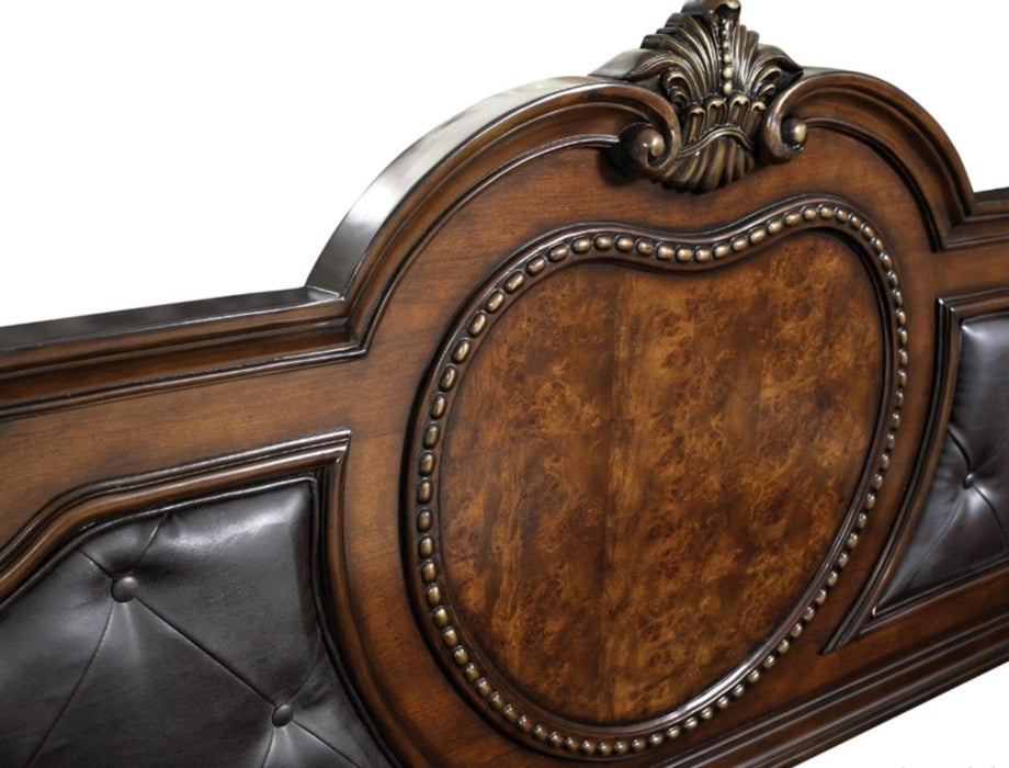 Five Star Furniture - Antoinetta Queen Panel Bed in Warm Cherry 1919-1*