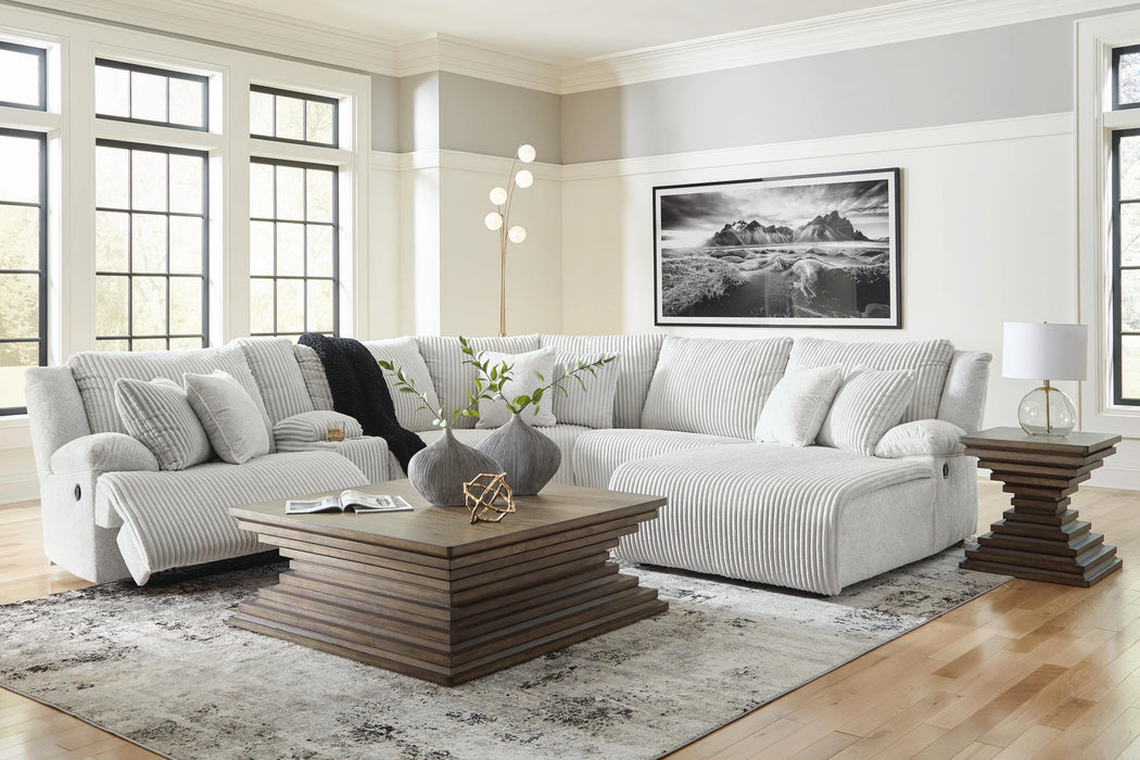Five Star Furniture - Top Tier Reclining Sectional with Chaise