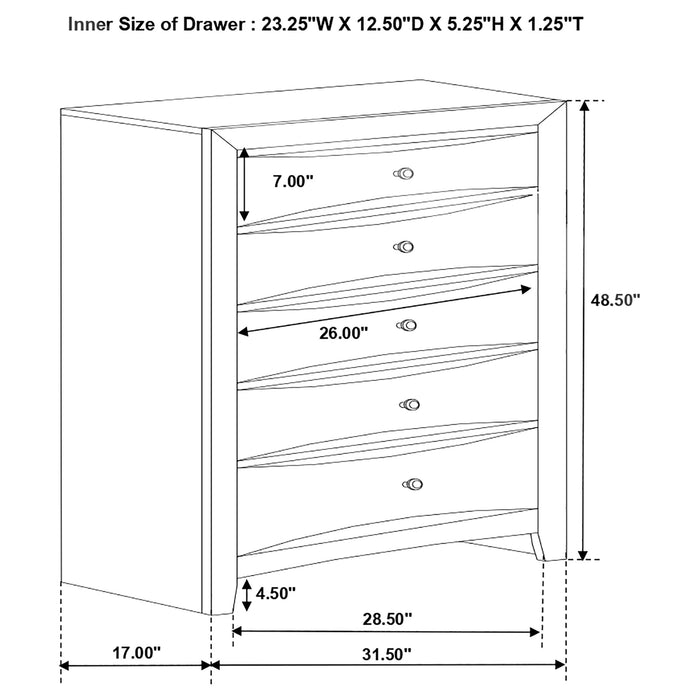 Five Star Furniture - Briana Bedroom Set