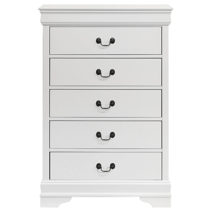 Five Star Furniture - Louis Philippe Chest of Drawers