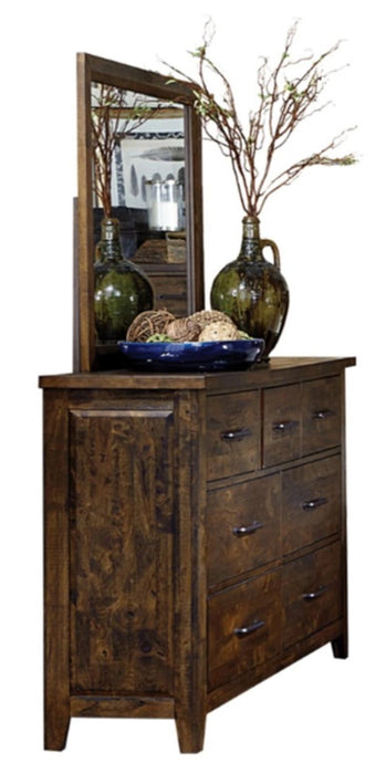 Five Star Furniture - Jerrick Mirror in Burnished Brown 1957-6