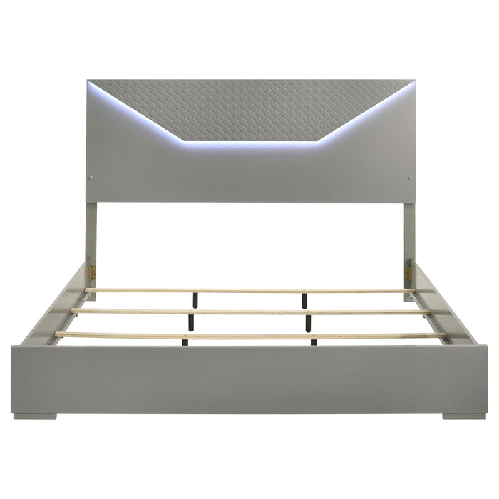 Five Star Furniture - Ives Panel Bed with LED Lighting