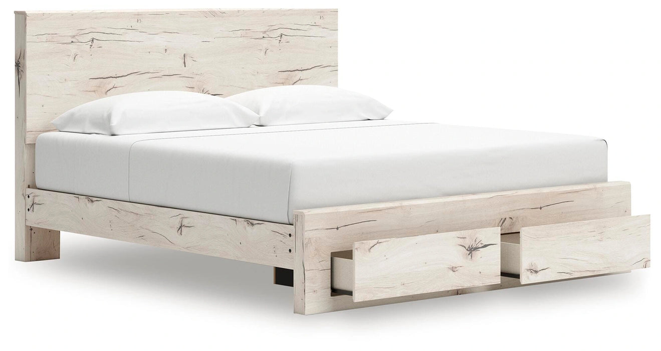 Five Star Furniture - Lawroy Panel Storage Bed