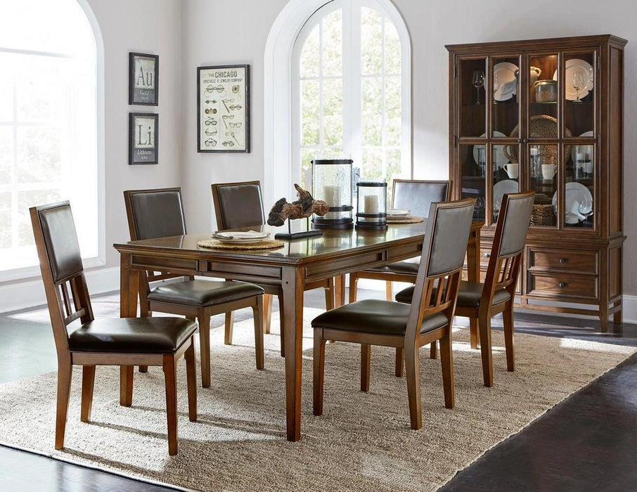 Five Star Furniture - Frazier Park Dining Table in Dark Cherry 1649-82