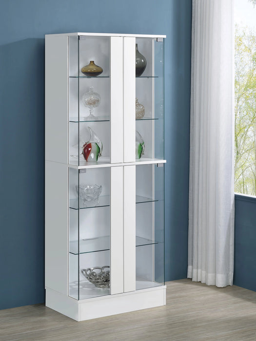 Five Star Furniture - Cabra Curio Cabinet with LED Lighting