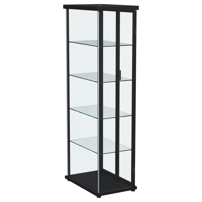 Five Star Furniture - Aero Curio Cabinet with LED Lighting