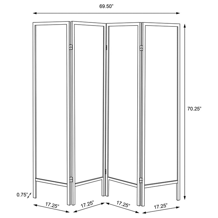 Five Star Furniture - Haidera Four-Panel Room Divider