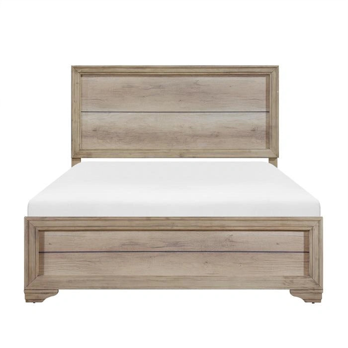 Five Star Furniture - Lonan Queen Panel Bed in Natural 1955-1*