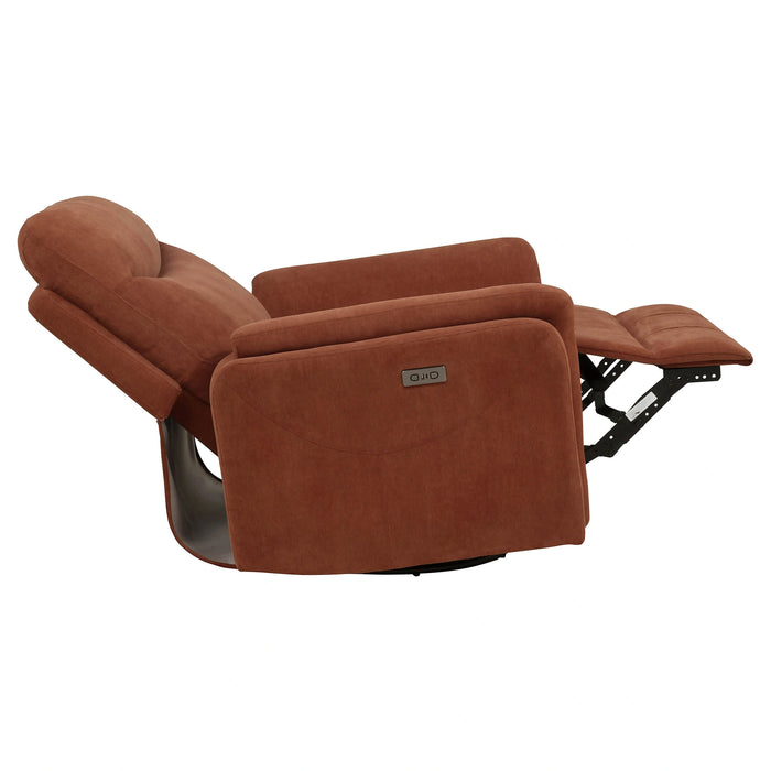 Five Star Furniture - Adler Power Swivel Glider Recliner