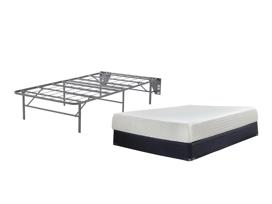 Five Star Furniture - 10 Inch Chime Memory Foam Mattress Set