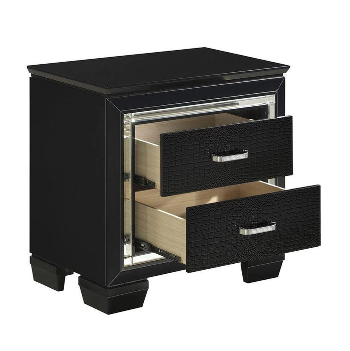 Five Star Furniture - Allura Nightstand in Black 1916BK-4