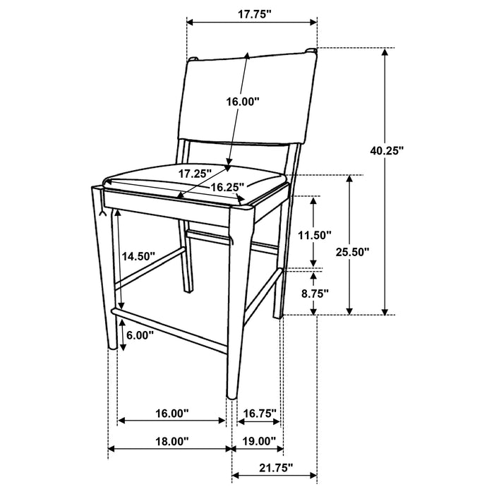 Five Star Furniture - Ottowa Counter Height Dining Set
