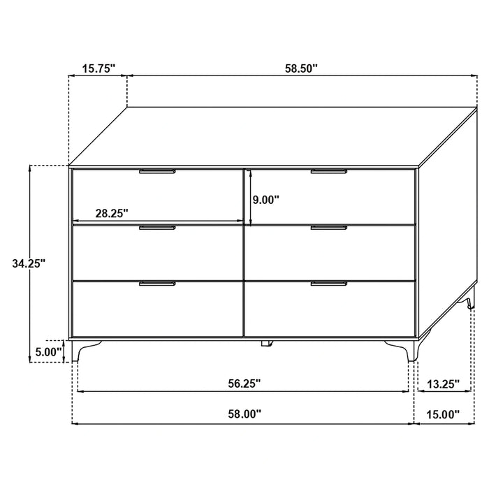 Five Star Furniture - Kendall Bedroom Set