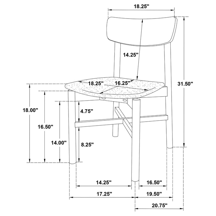 Five Star Furniture - Parkridge Dining Side Chair