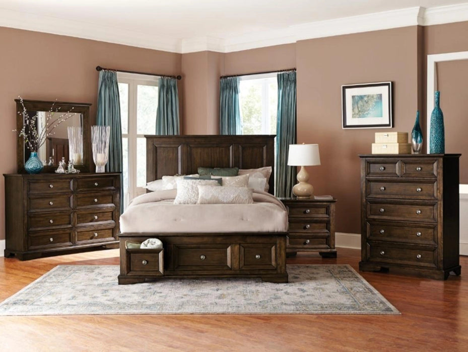 Five Star Furniture - Eunice Nightstand in Espresso 1844DC-4