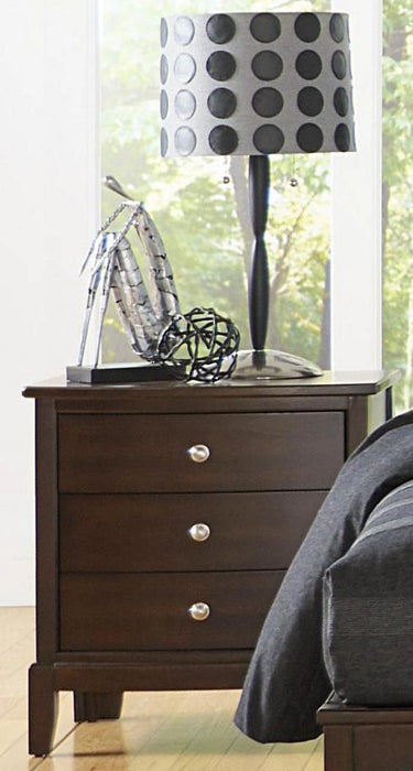 Five Star Furniture - Cotterill 3 Drawer Nightstand in Cherry 1730-4