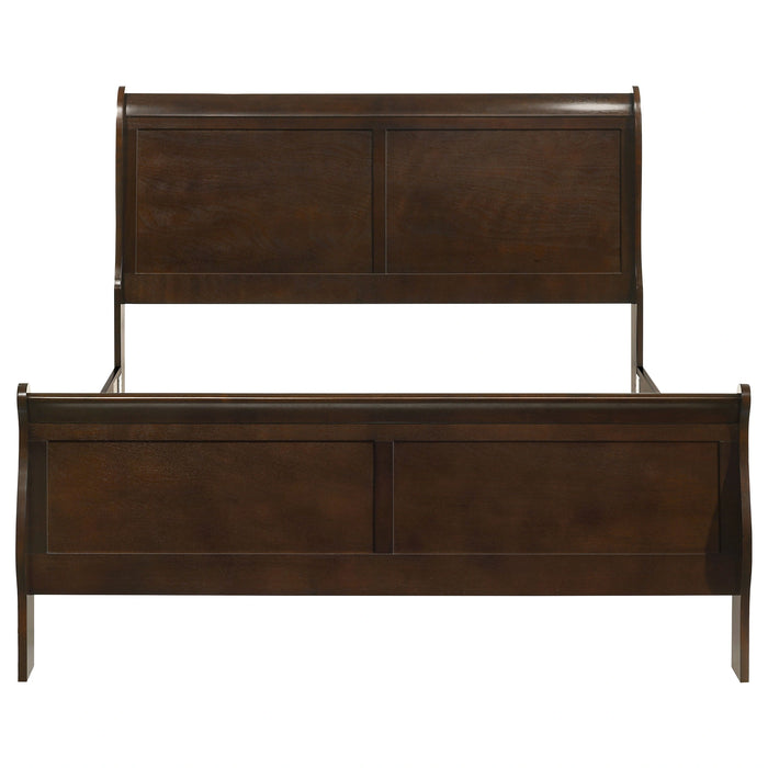 Five Star Furniture - Louis Philippe Sleigh Panel Bed