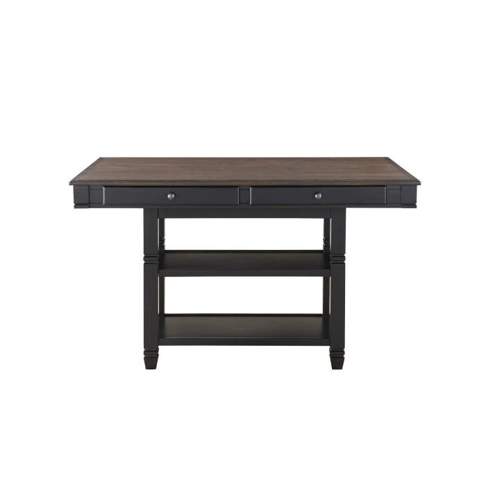 Five Star Furniture - Baywater Counter Height Table in Natural and Black 5705BK-36