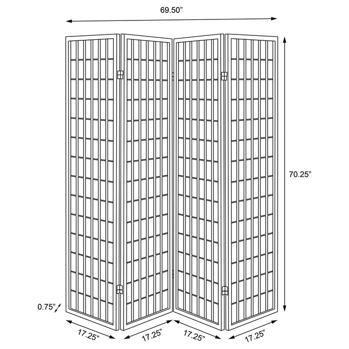 Five Star Furniture - Roberto Four-Panel Room Divider