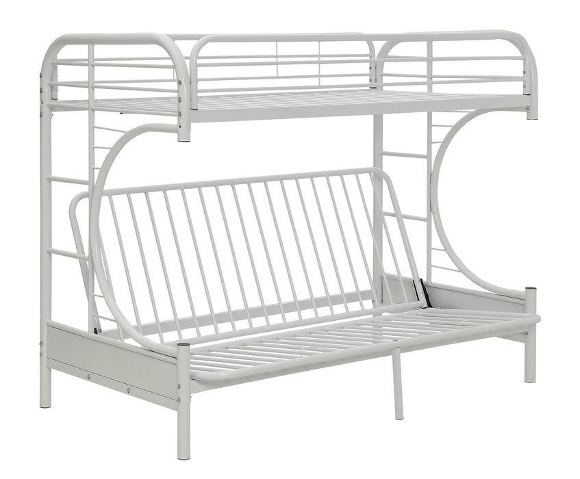 Five Star Furniture - Eclipse White Bunk Bed (Twin XL/Queen/Futon)