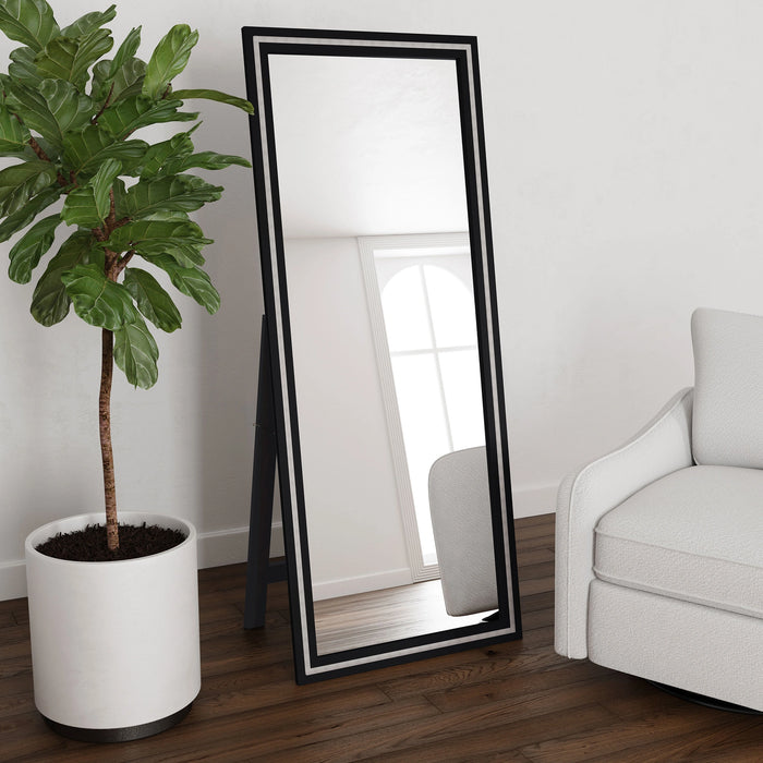 Five Star Furniture - Windrose Standing Mirror with LED Lighting
