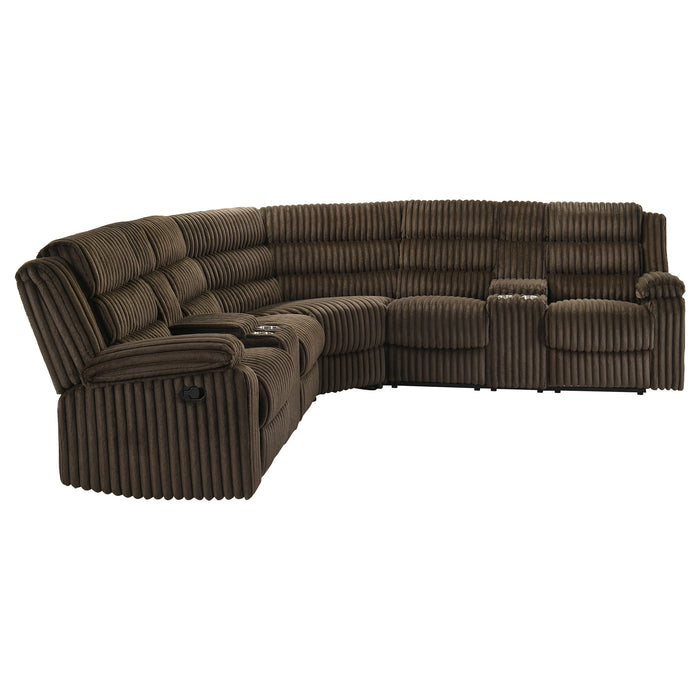 Five Star Furniture - Atkinson Reclining Sectional Sofa