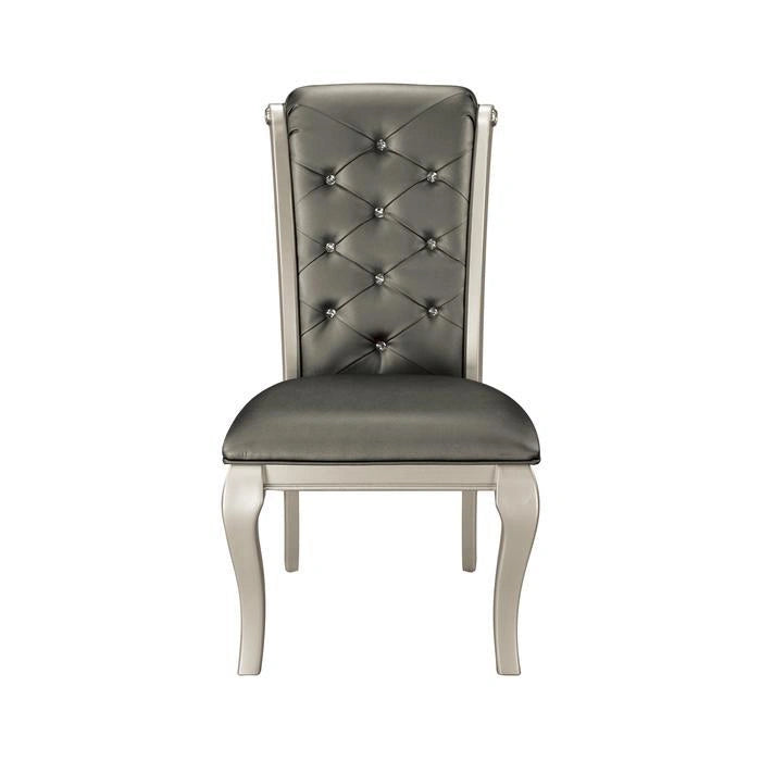Five Star Furniture - Crawford Side Chair in Silver (Set of 2)