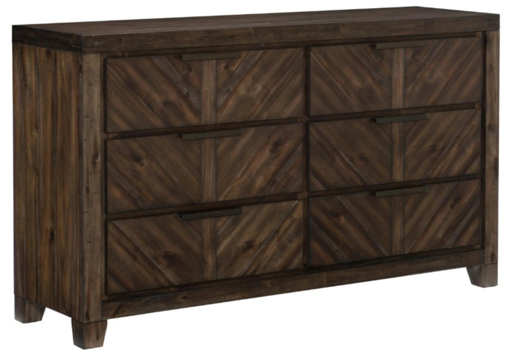 Five Star Furniture - Parnell Dresser in Rustic Cherry 1648-5