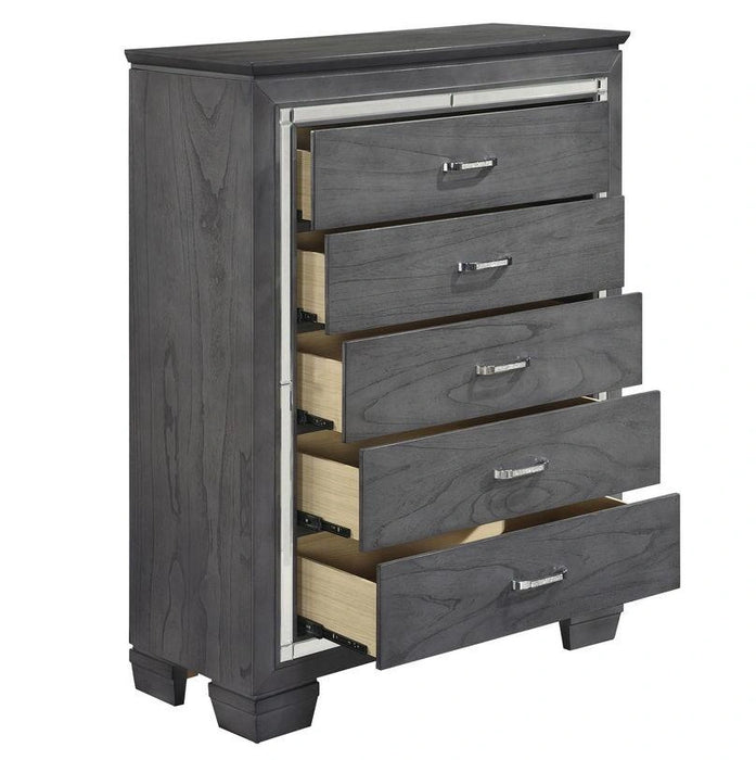 Five Star Furniture - Allura Chest in Gray 1916GY-9