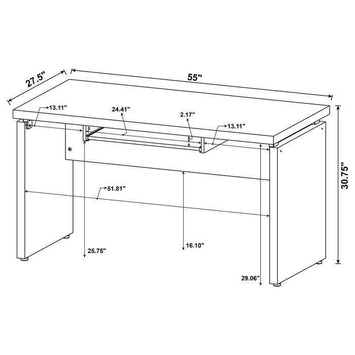 Five Star Furniture - Skylar Computer Desk