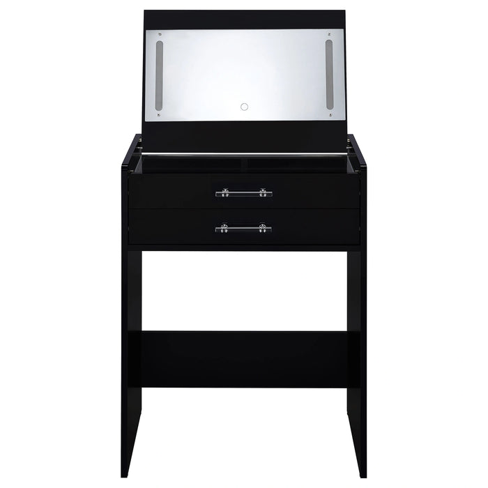 Five Star Furniture - Danbury Makeup Vanity Table with LED Mirror and Stool