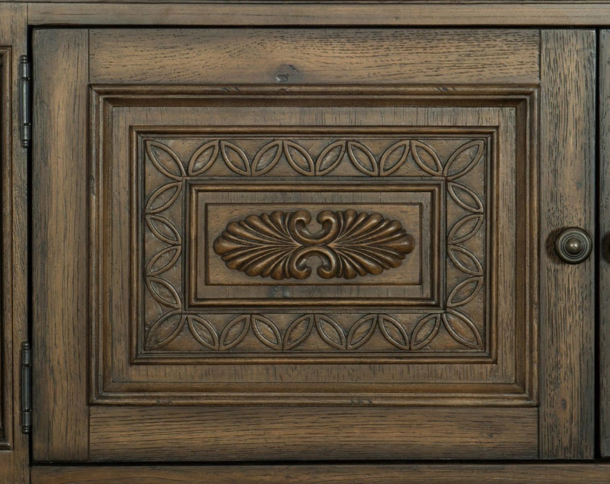 Five Star Furniture - Rachelle 4 Drawer Chest in Weathered Pecan 1693-9