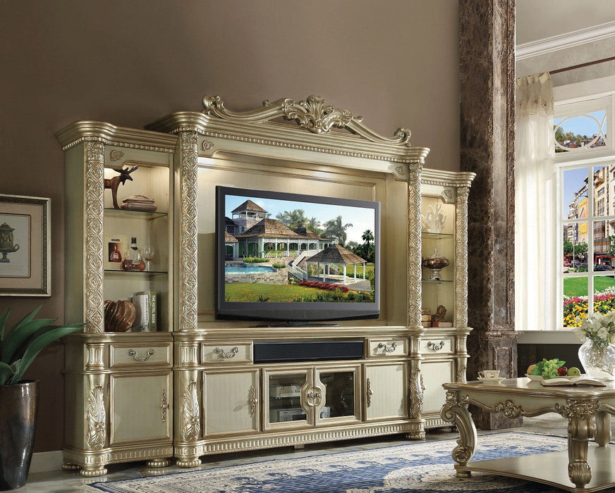 Five Star Furniture - Acme Vendome TV Console in Gold Patina 91313