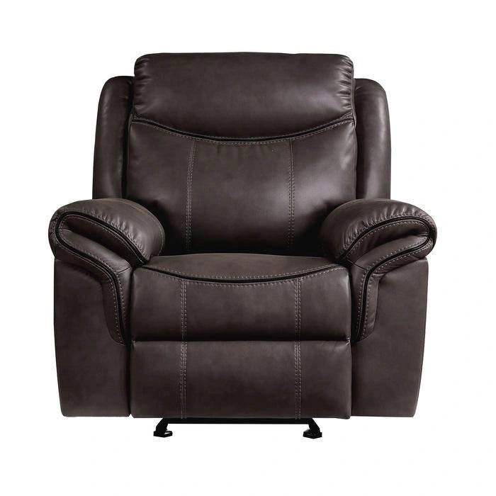Five Star Furniture - Aram Glider Reclining Chair in Brown 8206BRW-1