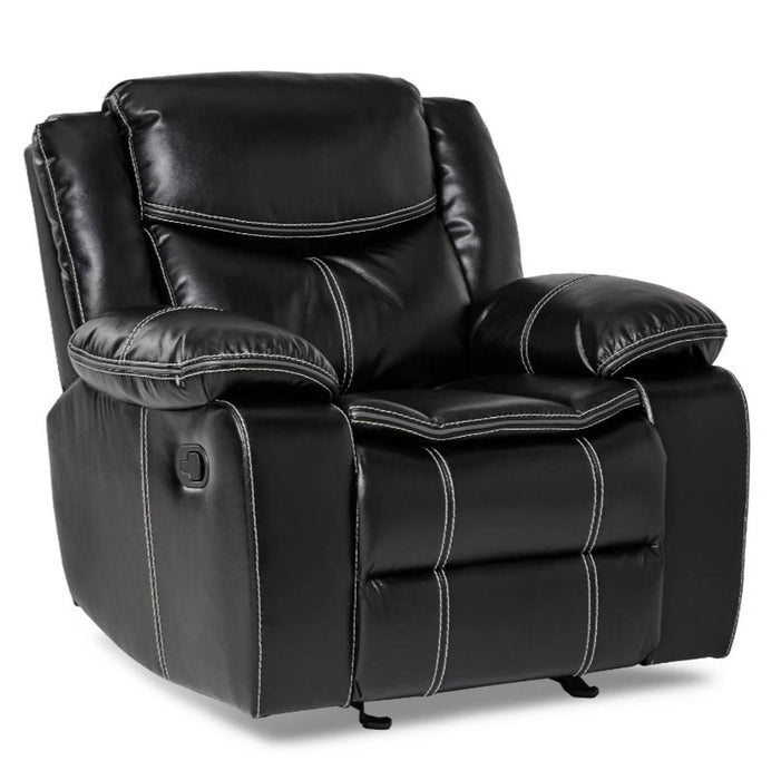 Five Star Furniture - Bastrop Glider Reclining Chair in Black 8230BLK-1