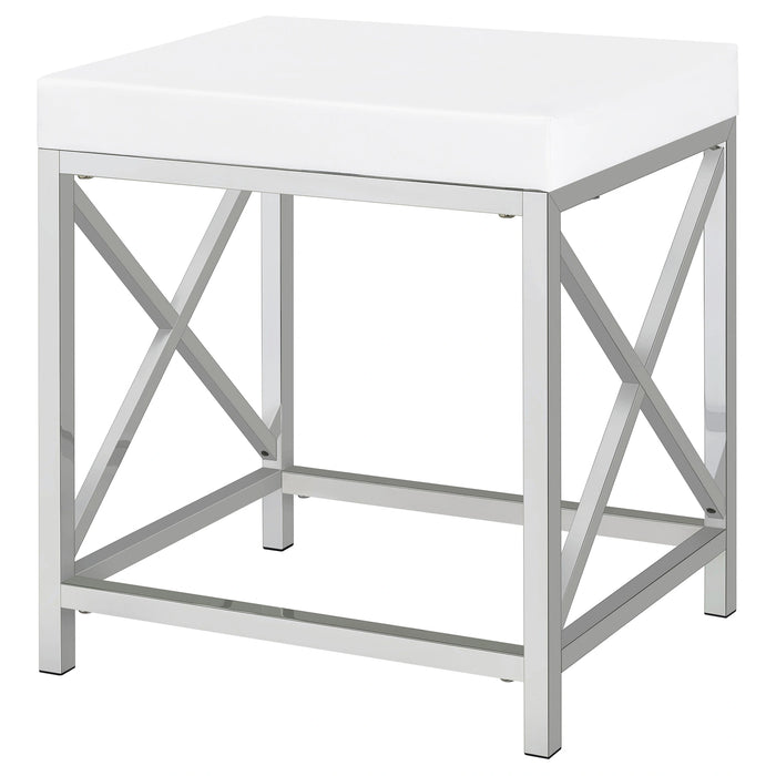 Five Star Furniture - Eliza Makeup Vanity Table with LED Mirror and Stool