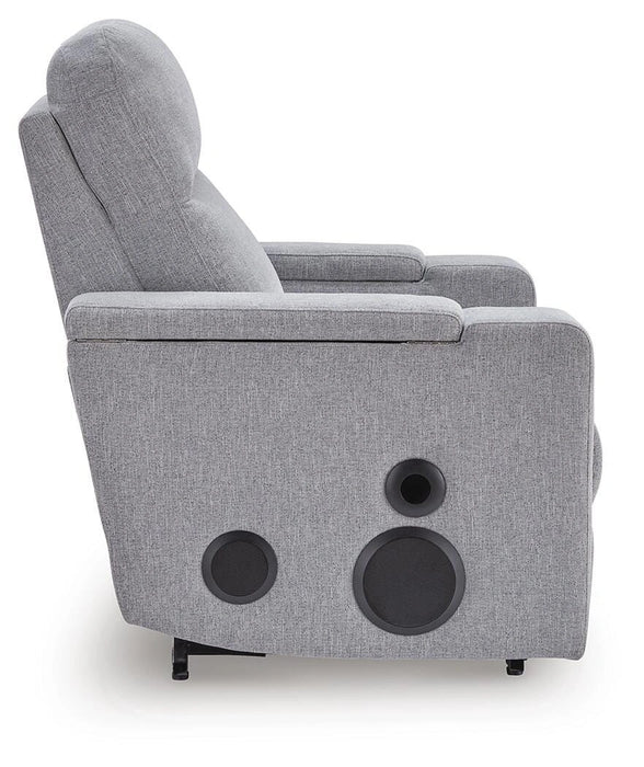 Five Star Furniture - Pineland Power Glider Recliner with Audio System