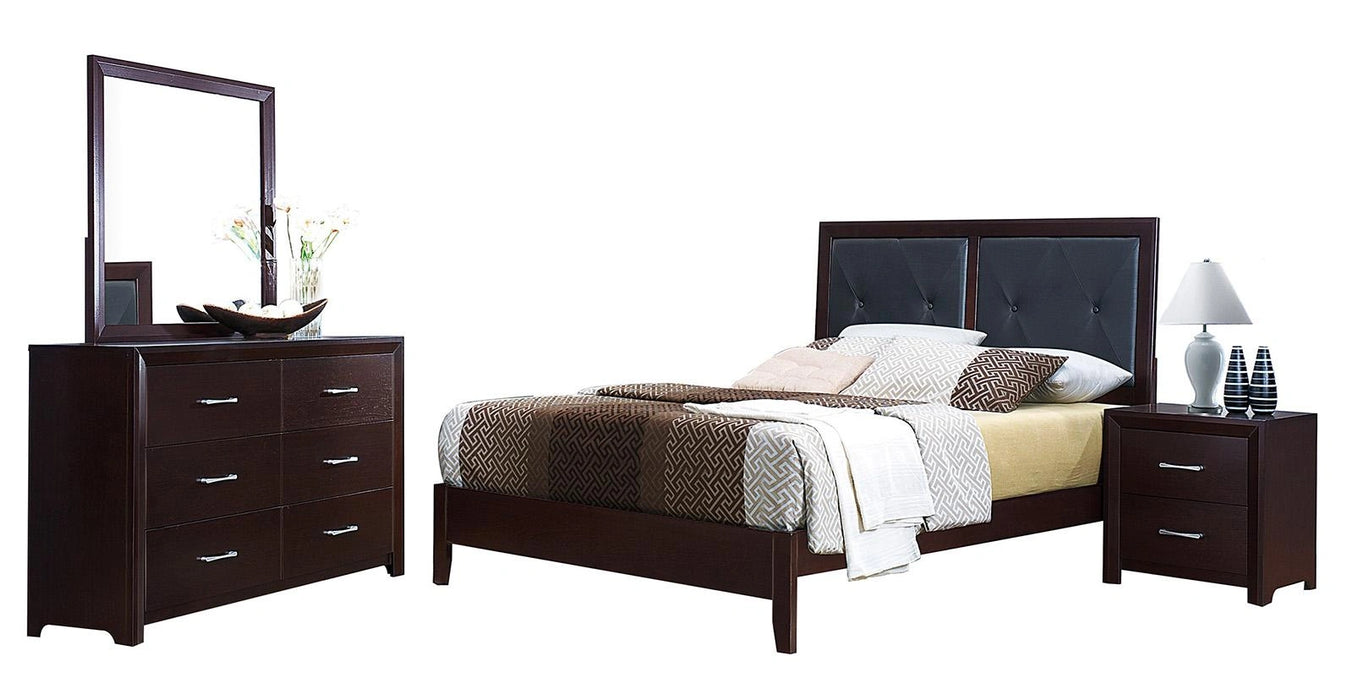 Five Star Furniture - Edina 6 Drawer Dresser in Espresso-Hinted Cherry 2145-5