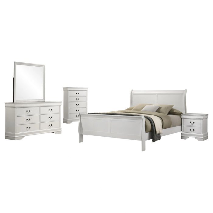 Five Star Furniture - Louis Philippe Bedroom Set