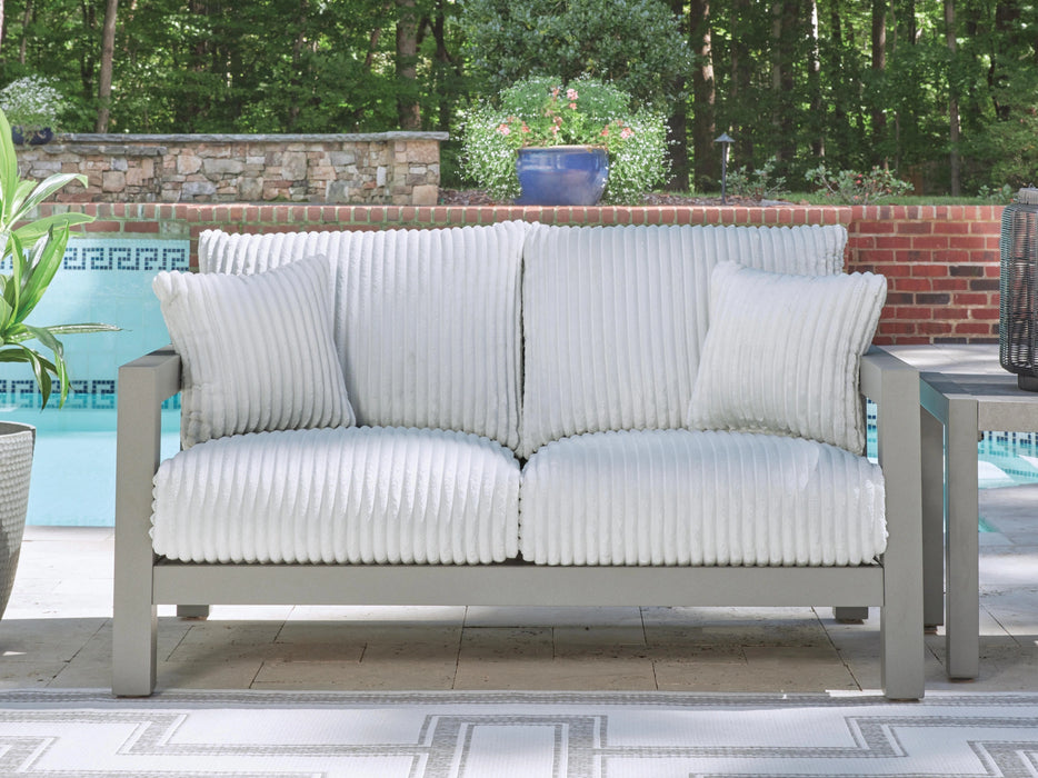 Five Star Furniture - Hurley Park Outdoor Loveseat with Cushion