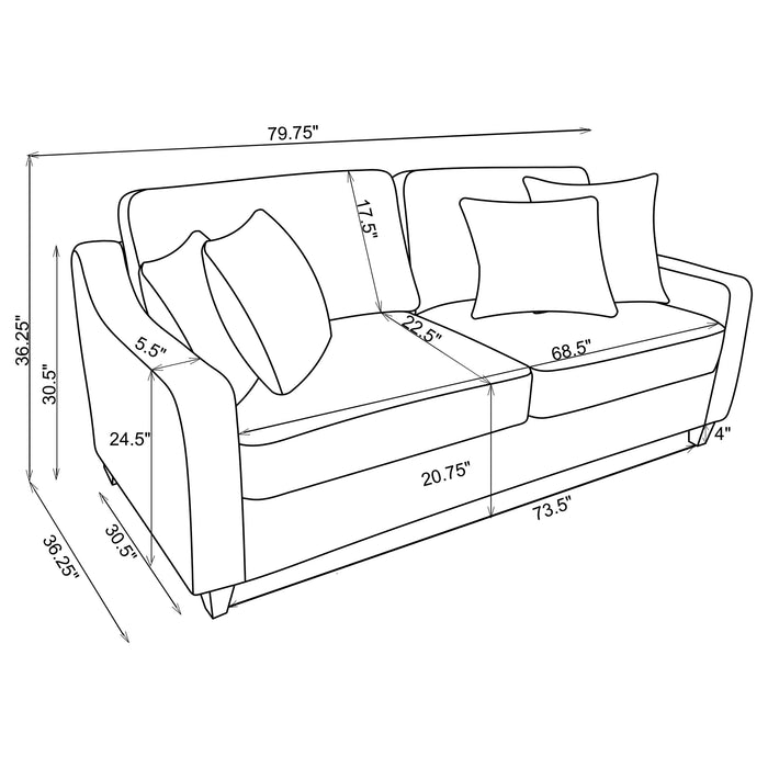 Five Star Furniture - Christine Sofa Set