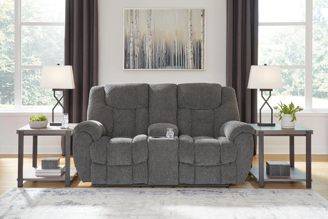 Five Star Furniture - Foreside Reclining Loveseat with Console